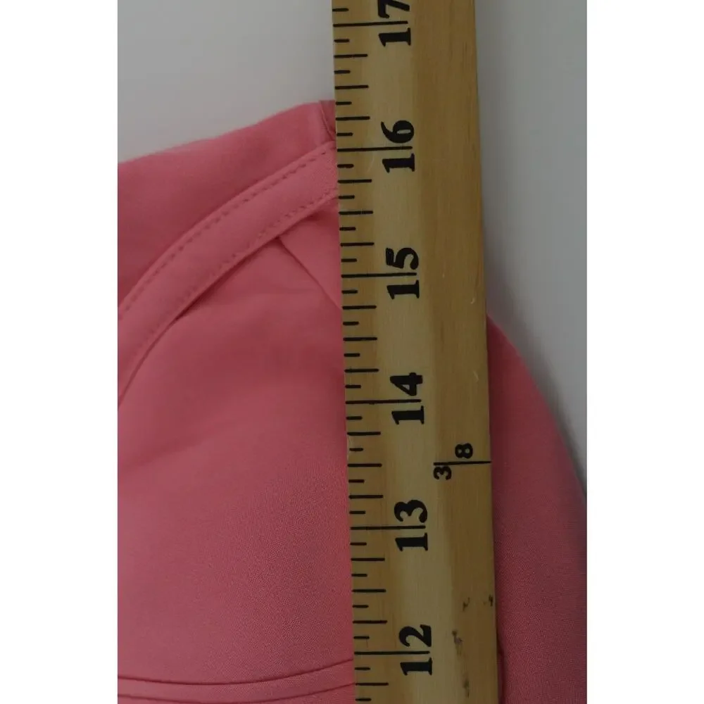 NWT Bardot pink  barbiecore y2k ethereal midi spaghetti strap dress 12 prom hoco - Picture 6 of 7